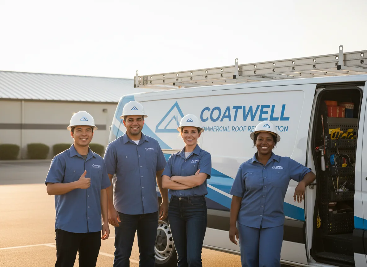 Commercial roof coating company in Cambridge, WI